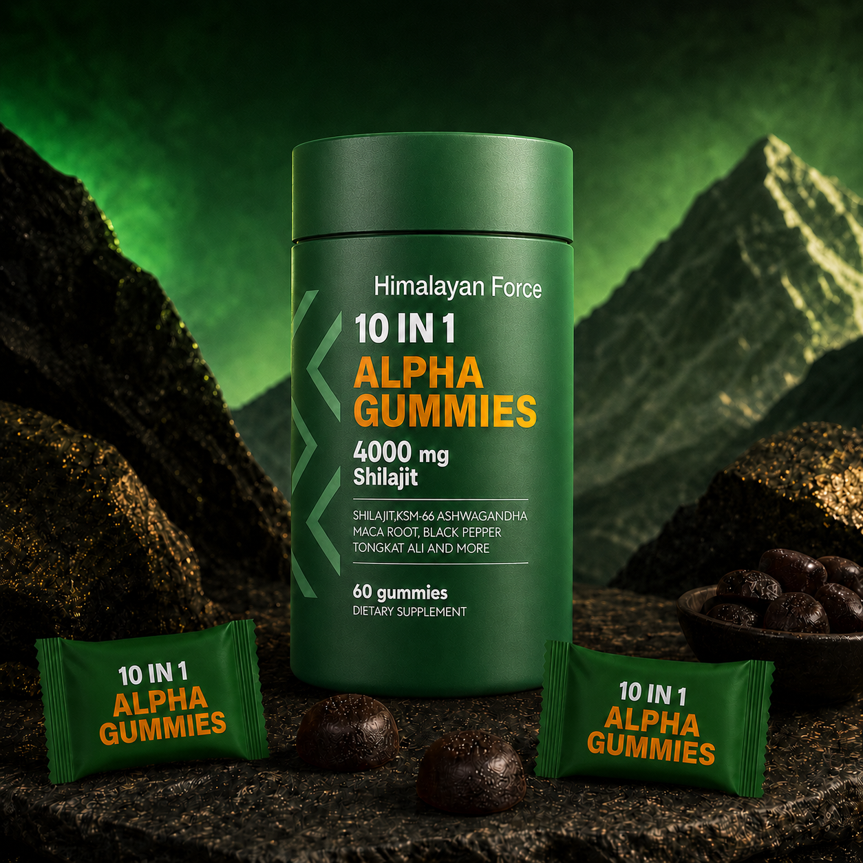 Himalayan Force Original 4000mg Shilajit Gummies