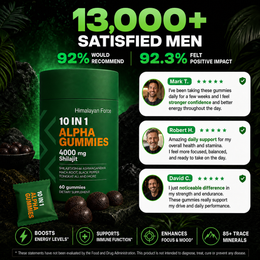 Himalayan Force Original 4000mg Shilajit Gummies thumbnail 6