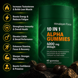 Himalayan Force Original 4000mg Shilajit Gummies thumbnail 8