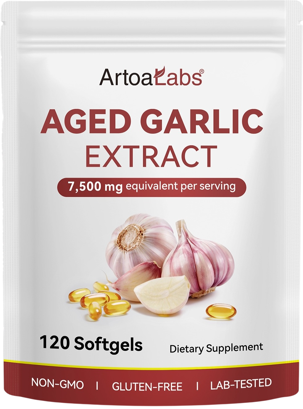 ArtoaLabs Aged Garlic Extract package